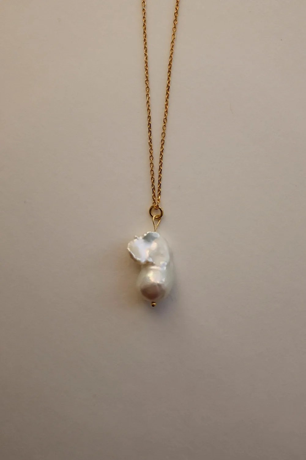 0026_PEARL LONG NECKLACE 925 GOLD