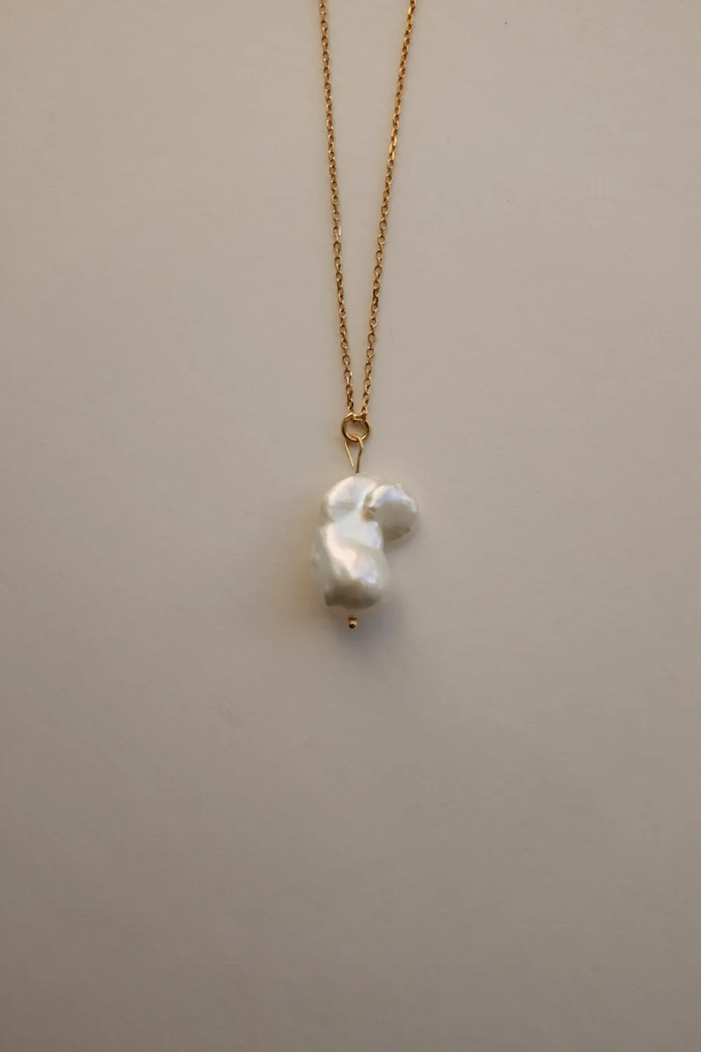 0026_PEARL LONG NECKLACE 925 GOLD