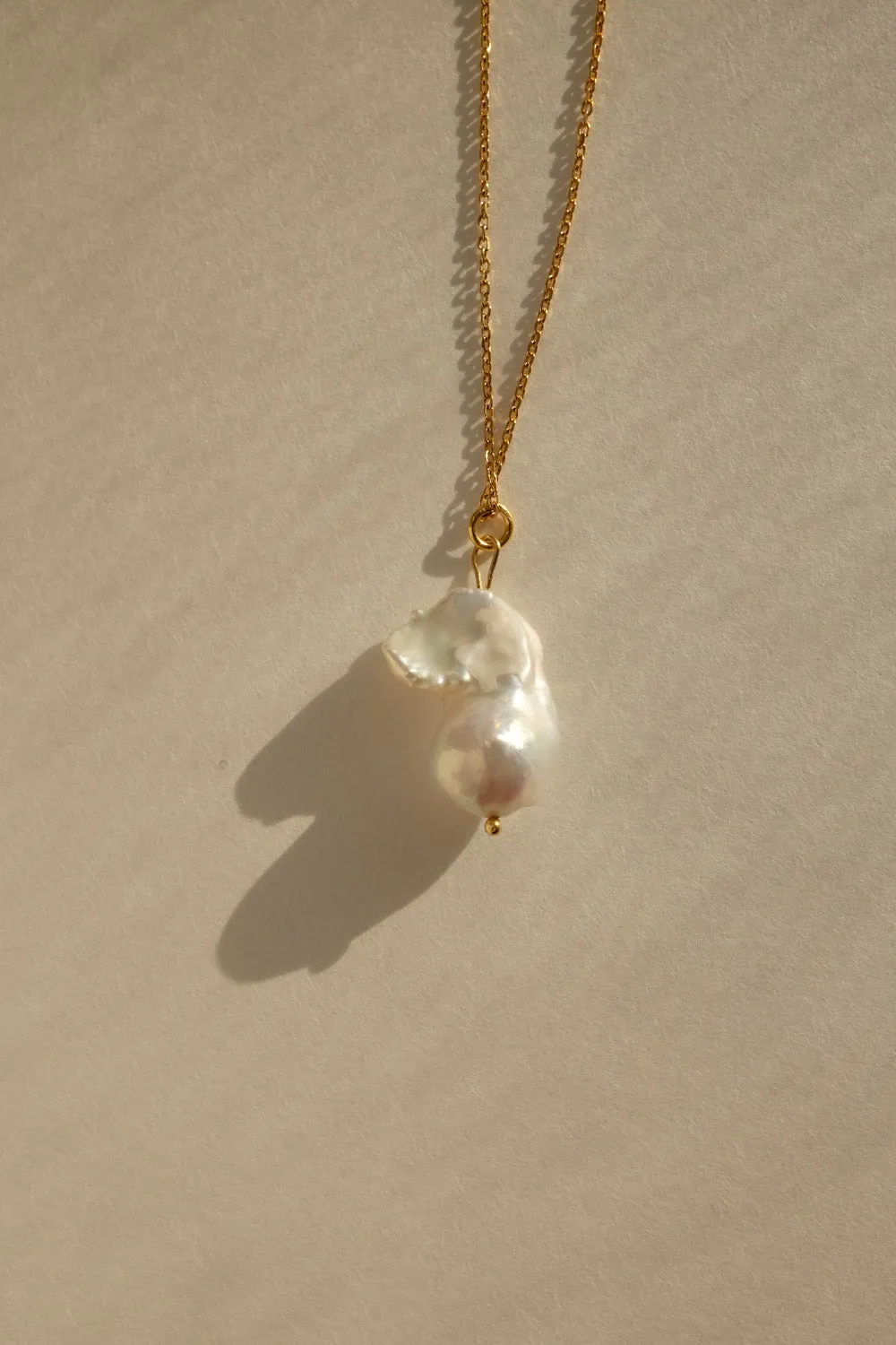 0026_PEARL LONG NECKLACE 925 GOLD