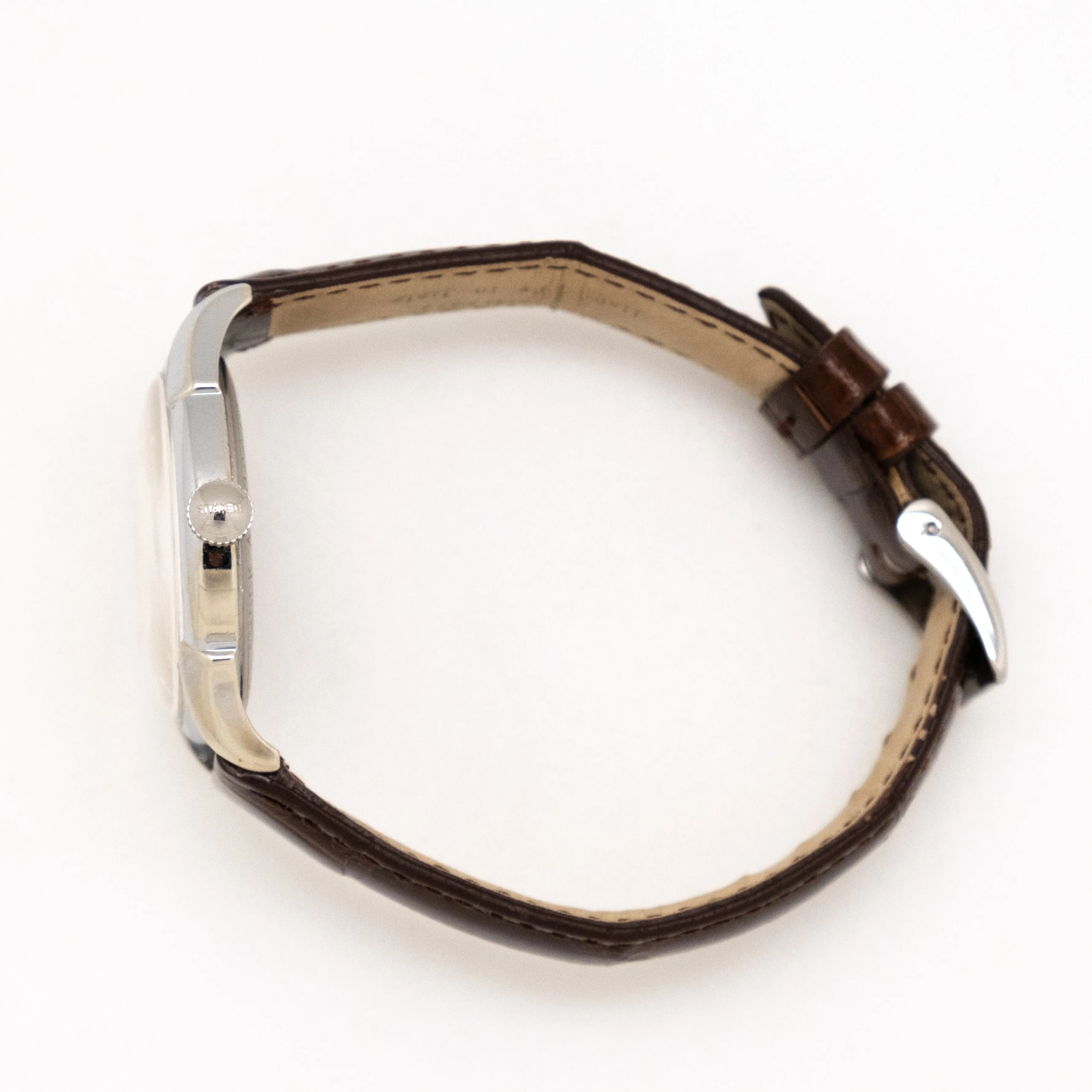 1960's Vintage Benrus Chrome & Stainless Steel Watch (# 14736)
