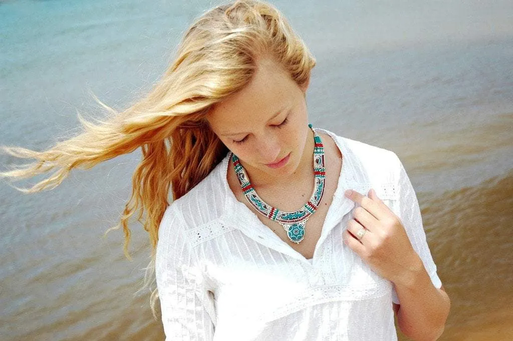 A Tibetan Statement Necklace