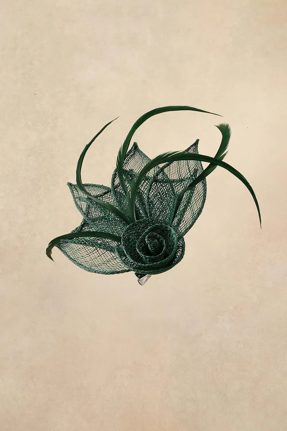 BABEYOND Fascinators Hats for Women - Tea Party Hat Kentucky Fascinator Derby Feather Flower Hair Clip Bridal Wedding