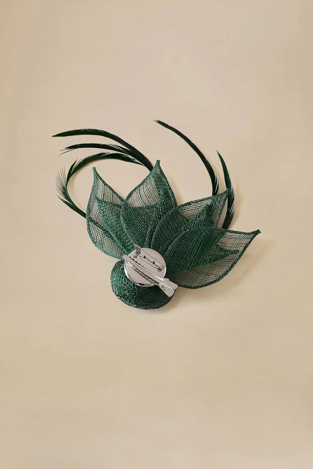 BABEYOND Fascinators Hats for Women - Tea Party Hat Kentucky Fascinator Derby Feather Flower Hair Clip Bridal Wedding