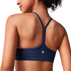 BAYDI Clouduxi Y Back Sports Bras for Women - Light Support Racerback Yoga Bra, A-C Cups