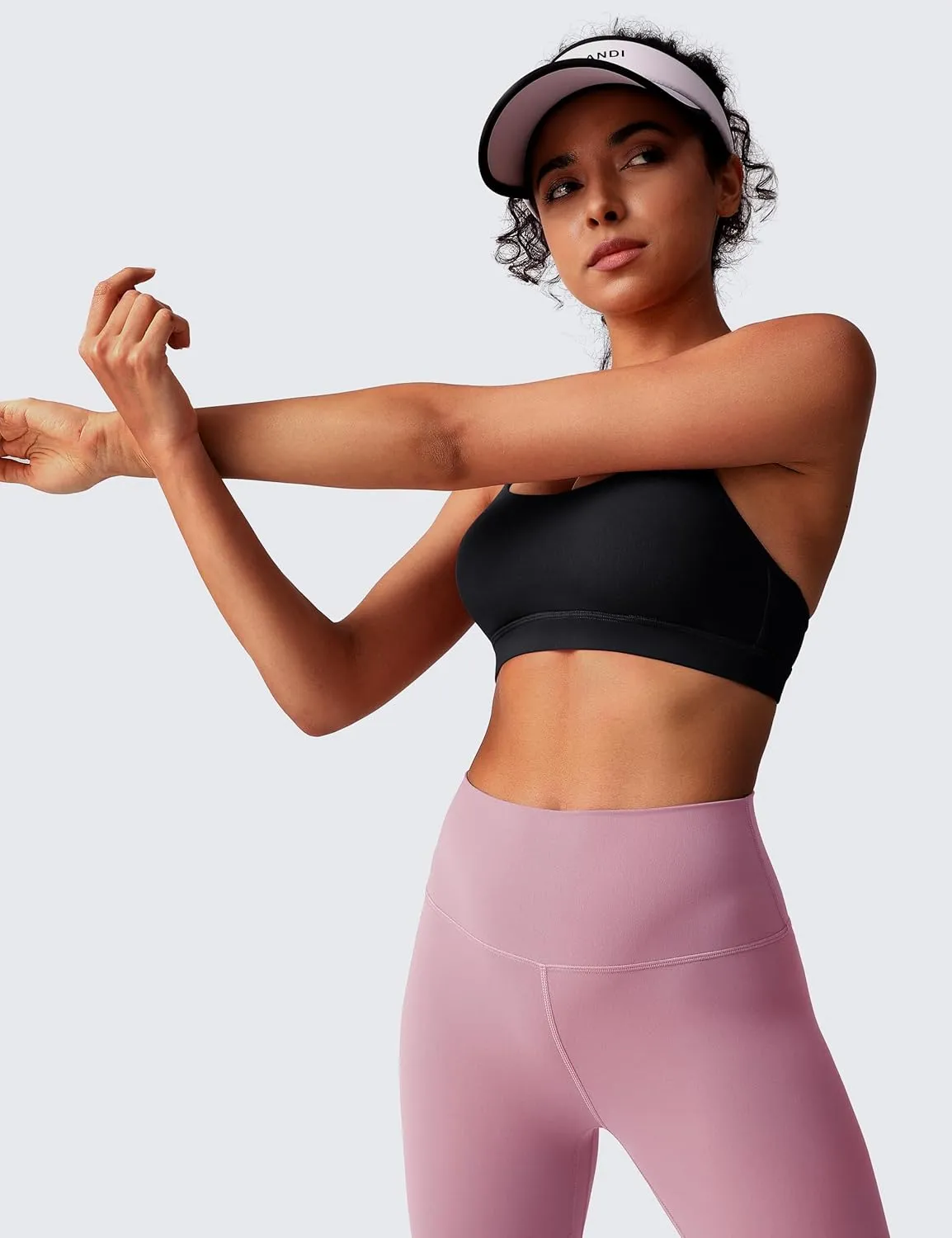 BAYDI Clouduxi Y Back Sports Bras for Women - Light Support Racerback Yoga Bra, A-C Cups