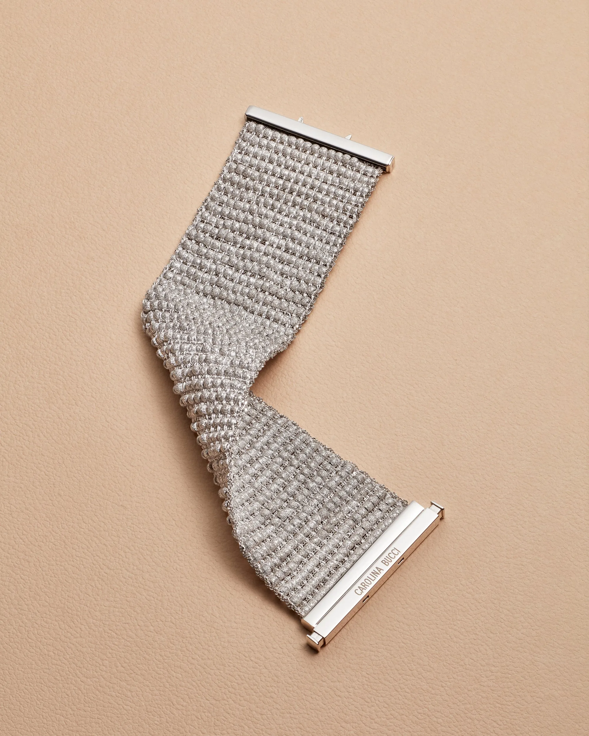 Beaded 4cm Woven Bracelet
