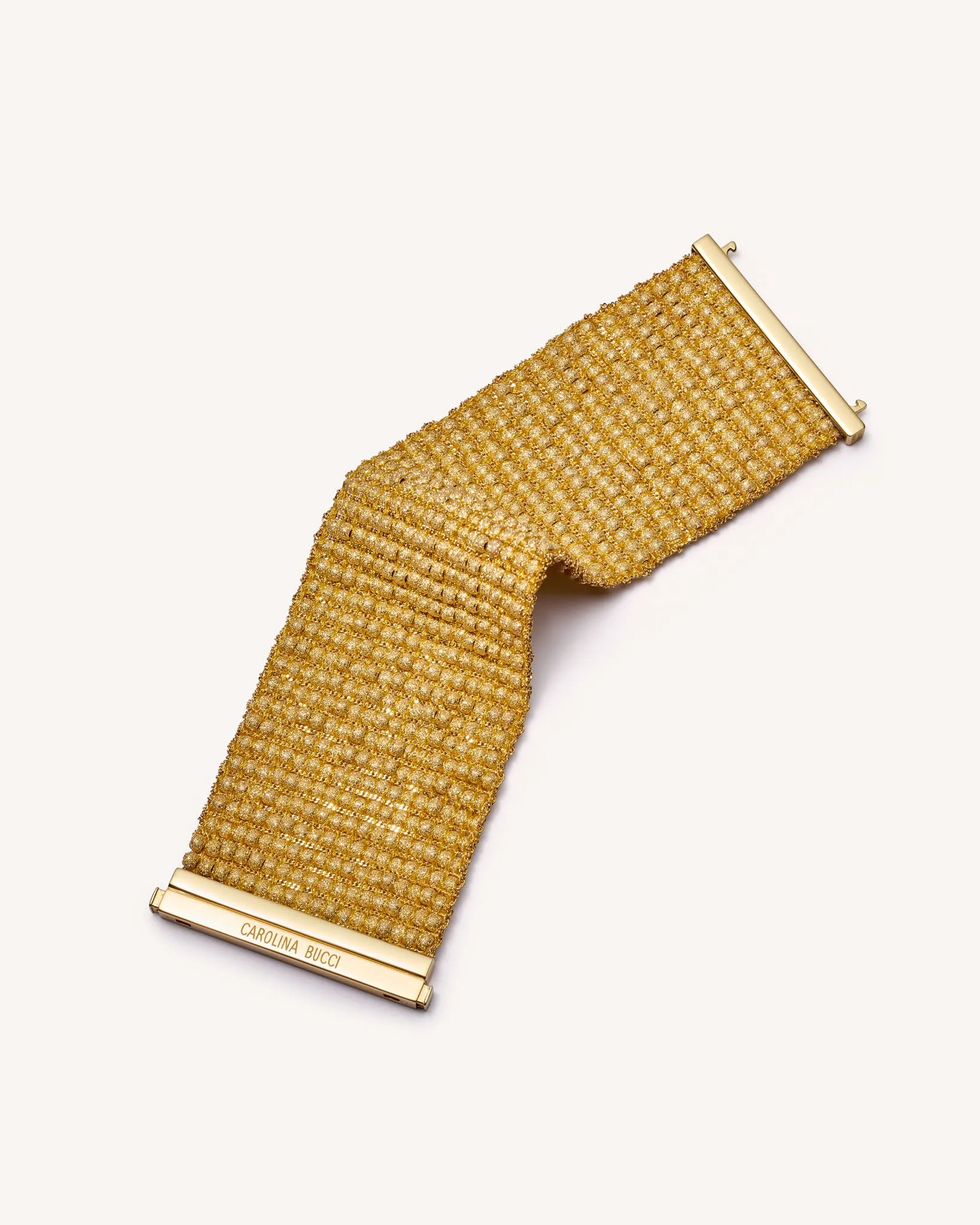 Beaded 4cm Woven Bracelet