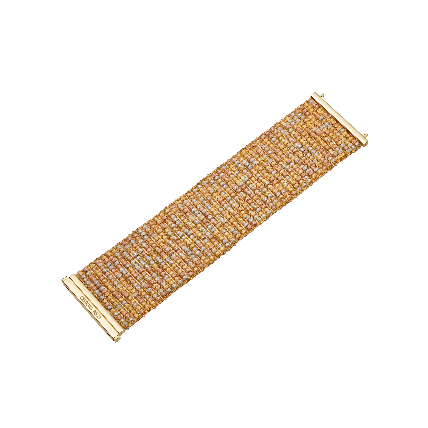 Beaded 4cm Woven Bracelet