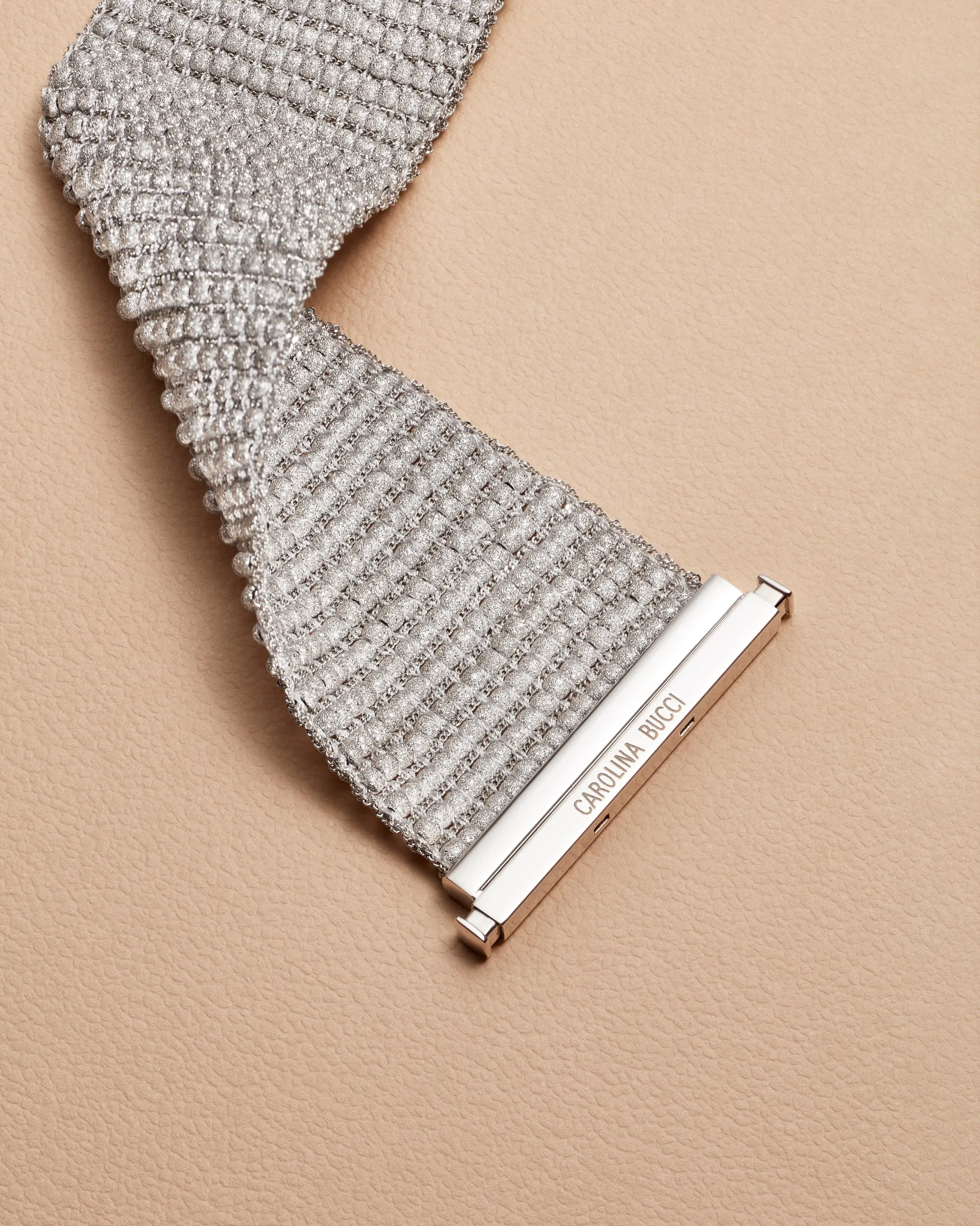 Beaded 4cm Woven Bracelet