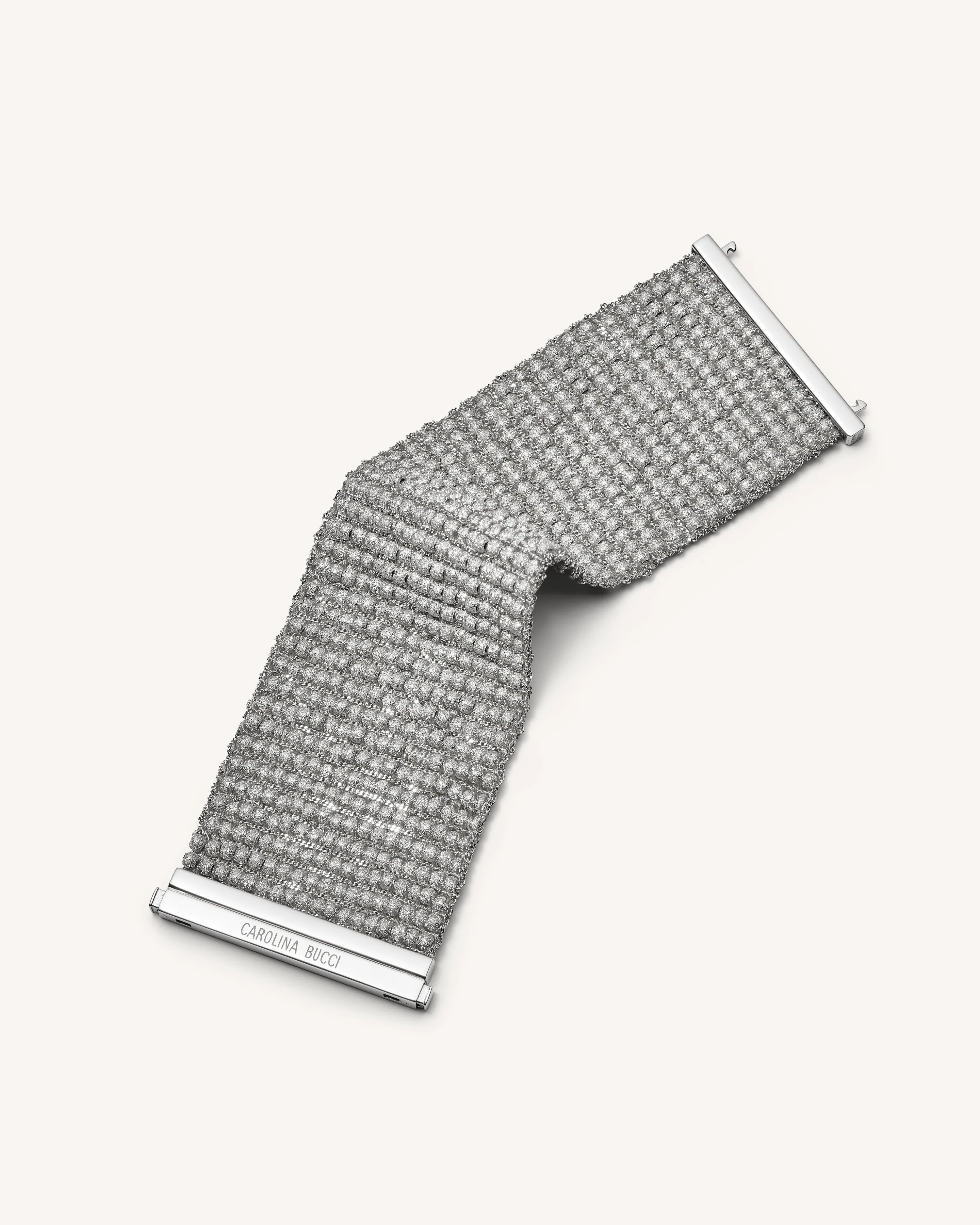 Beaded 4cm Woven Bracelet