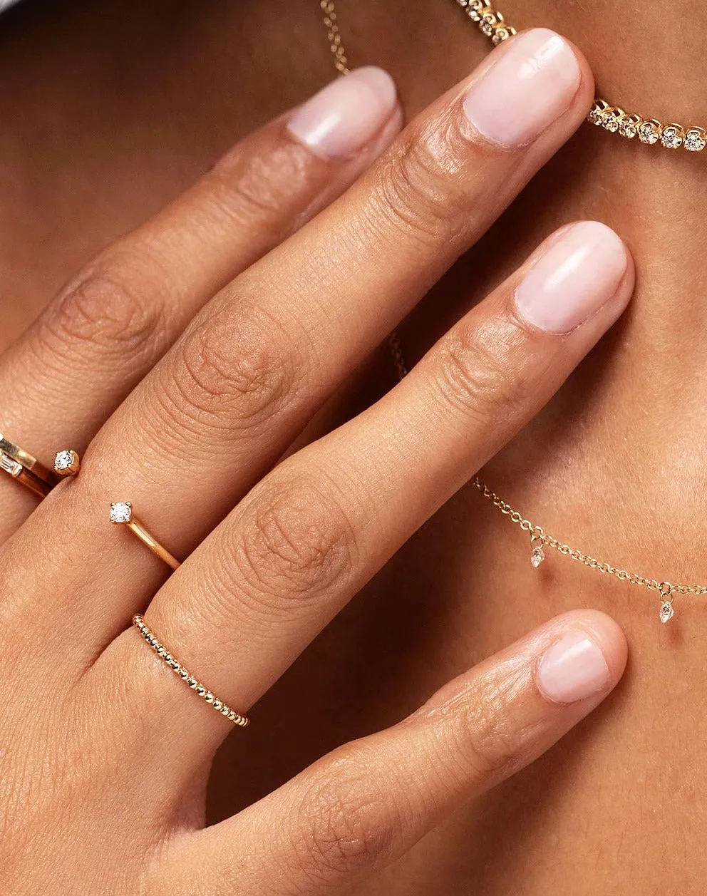 Beaded Stackable Ring