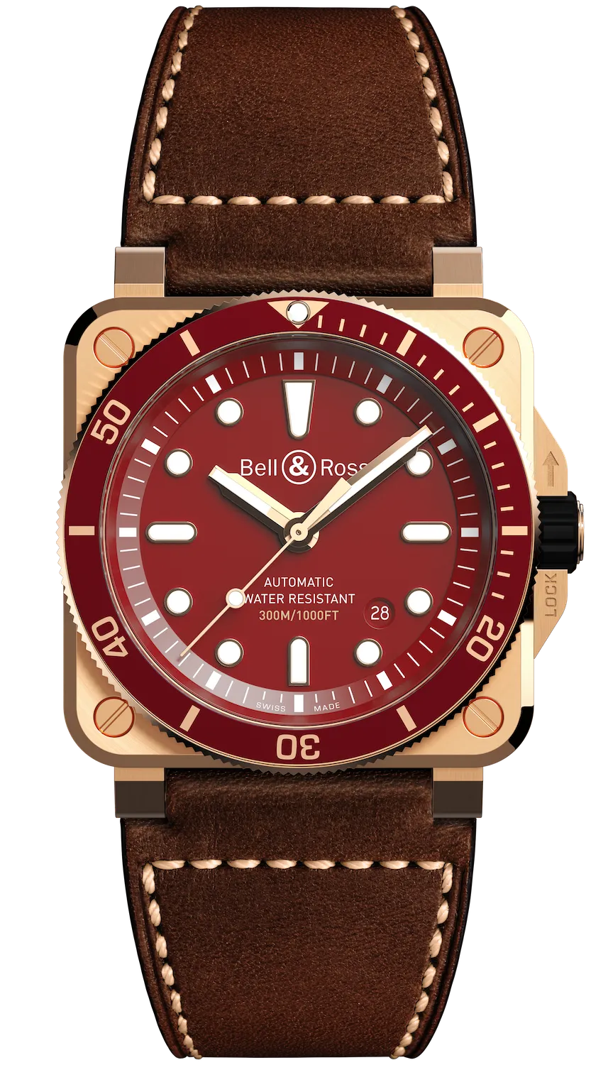 BR Watch BR 3 92 Diver Red Bronze Limited Edition