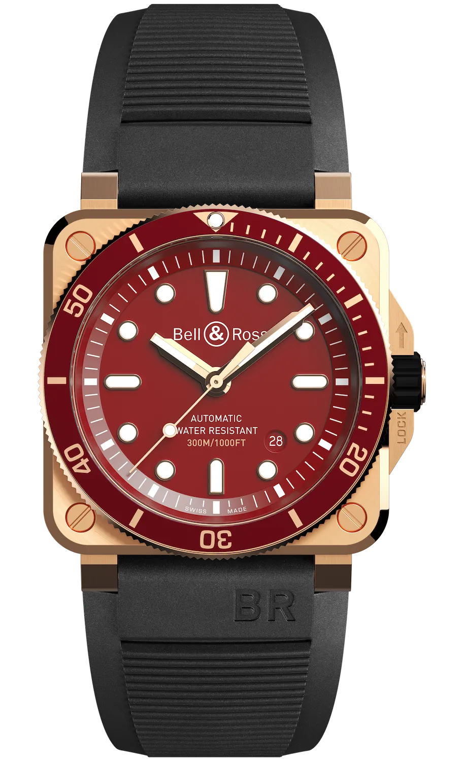 BR Watch BR 3 92 Diver Red Bronze Limited Edition