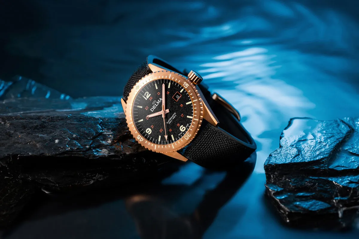 DEL Watch Cayman Field Bronze Black