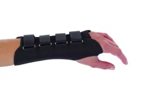 DJO 79-87013 Procare Contoured Wrist Support, Left, Small, 5.5"-6.5" Size, 9" Length