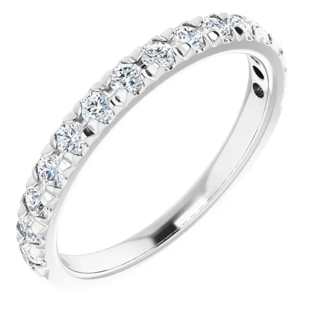 French Set Round Anniversary Band