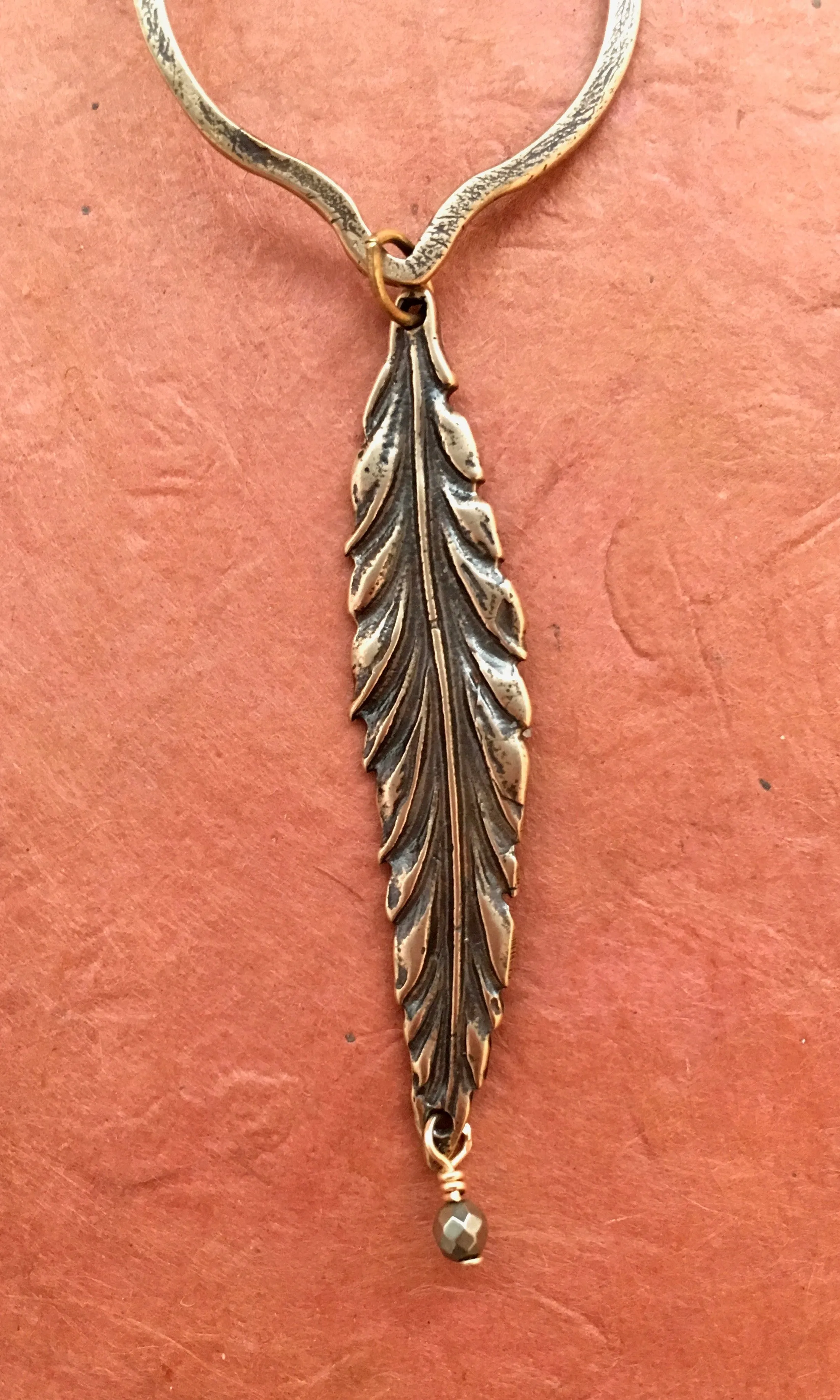 GASPARIAN Feather Earrings