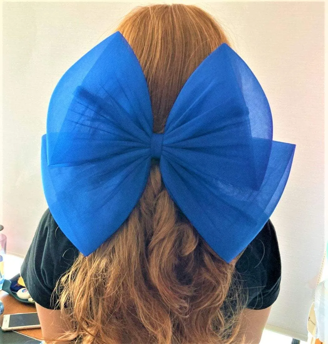Jumbo bow event cosplay hair accessory for women