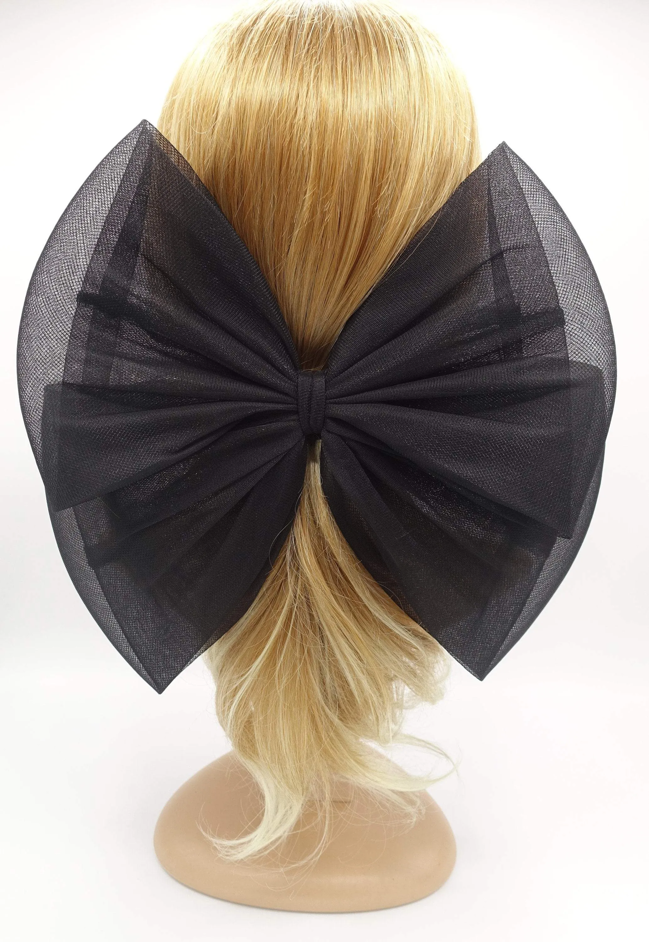Jumbo bow event cosplay hair accessory for women