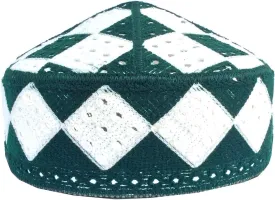 Kufi Men's Unisex Skull Cap Colorful Women's Designer Solid Hat Hand Embroidered Kufi Caps Knitted Beanie Summer Headwear