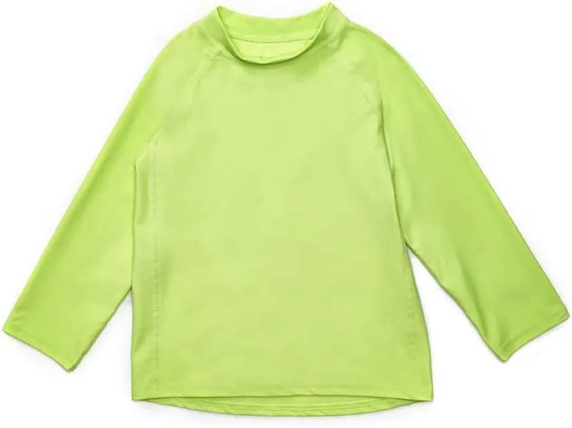 Leveret Long Sleeve Baby Boys Girls Rash Guard Sun Protected UPF   50 Kids & Toddler Swim Shirt (12 Months-5 Toddler)