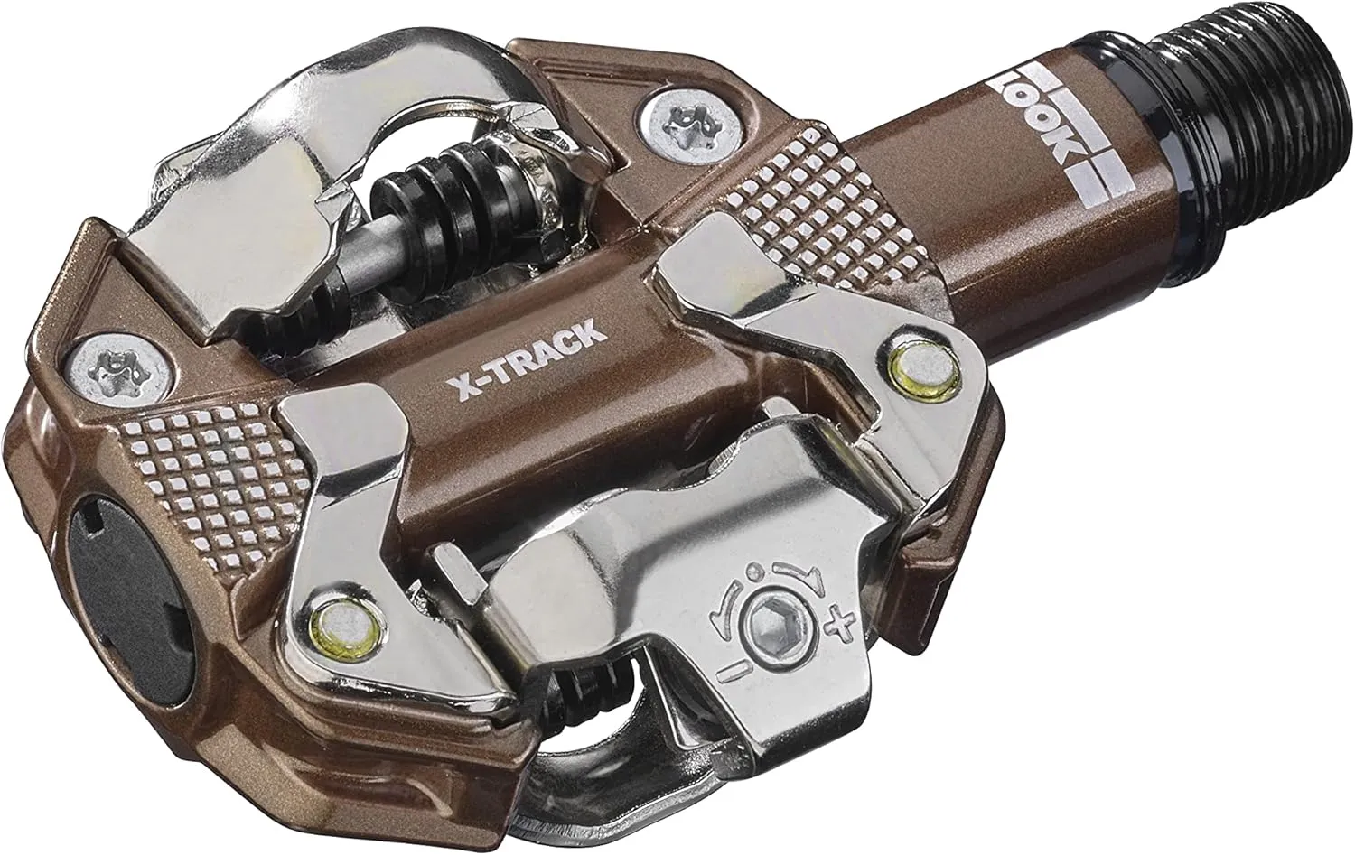 LOOK Cycle  X-Track Gravel - Bronze - MTB and Gravel Bike Pedals  Clipless Pedals