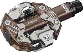 LOOK Cycle  X-Track Gravel - Bronze - MTB and Gravel Bike Pedals  Clipless Pedals