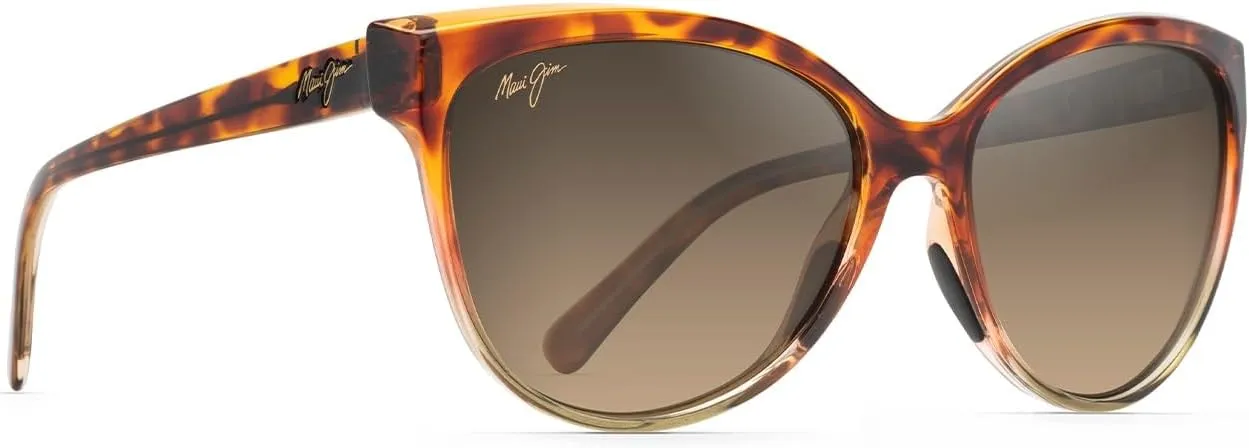 Maui Jim Women's 'Olu'Olu Polarized Cat Eye Sunglasses
