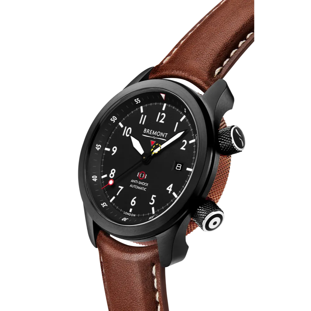 MBII Custom DLC, Black Dial with Bronze Barrel & Open Case Back