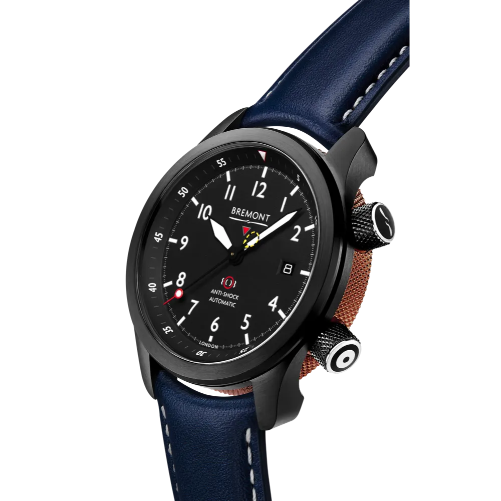 MBII Custom DLC, Black Dial with Bronze Barrel & Open Case Back