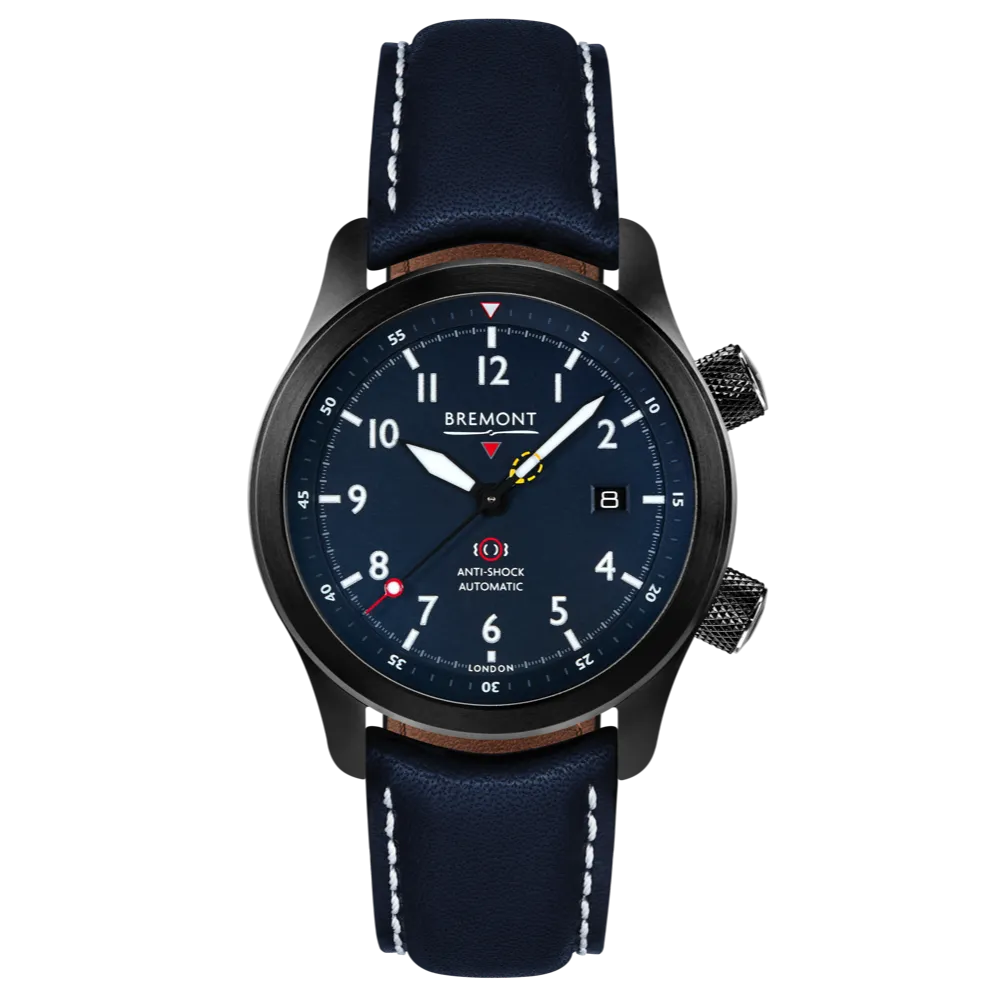 MBII Custom DLC, Blue Dial with Bronze Barrel & Open Case Back