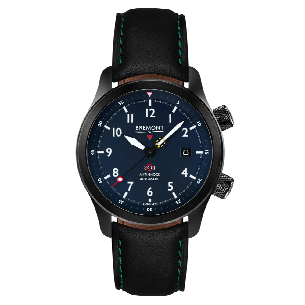 MBII Custom DLC, Blue Dial with Bronze Barrel & Open Case Back