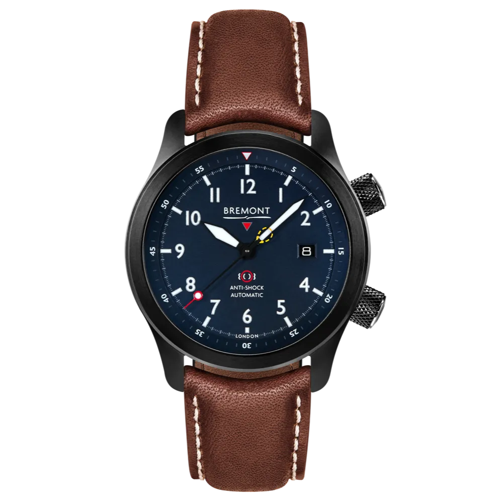 MBII Custom DLC, Blue Dial with Bronze Barrel & Open Case Back