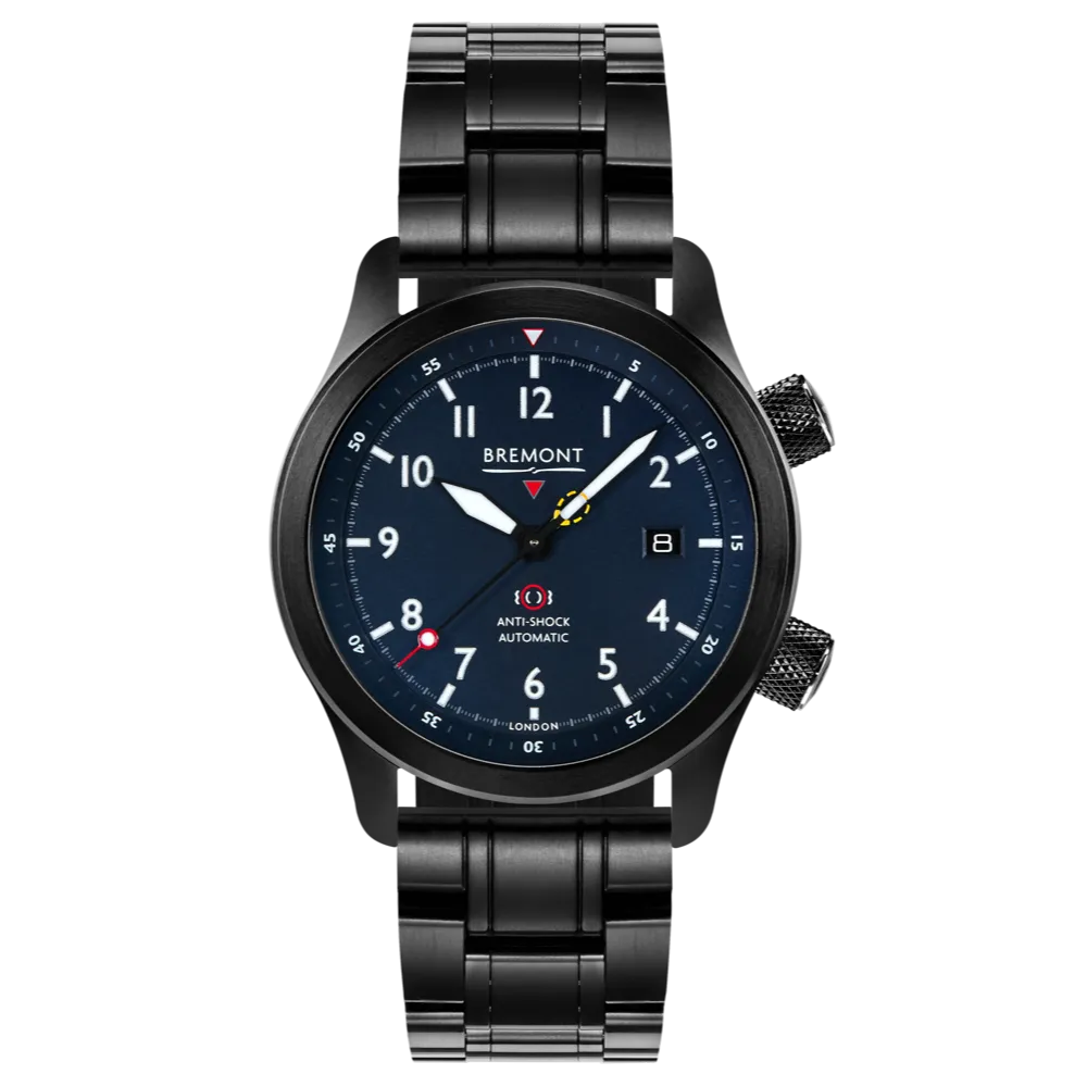 MBII Custom DLC, Blue Dial with Bronze Barrel & Open Case Back