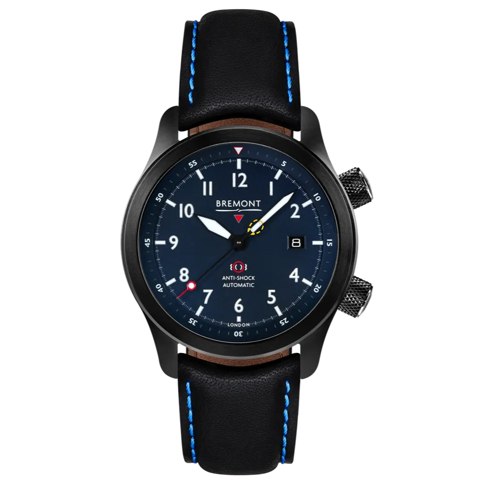 MBII Custom DLC, Blue Dial with Bronze Barrel & Open Case Back