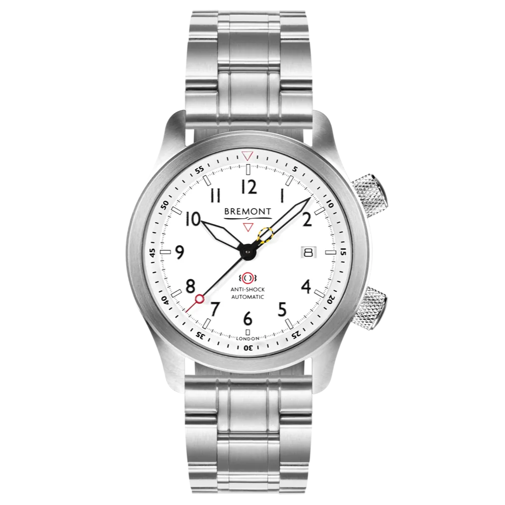 MBII Custom Stainless Steel, White Dial with Bronze Barrel & Open Case Back