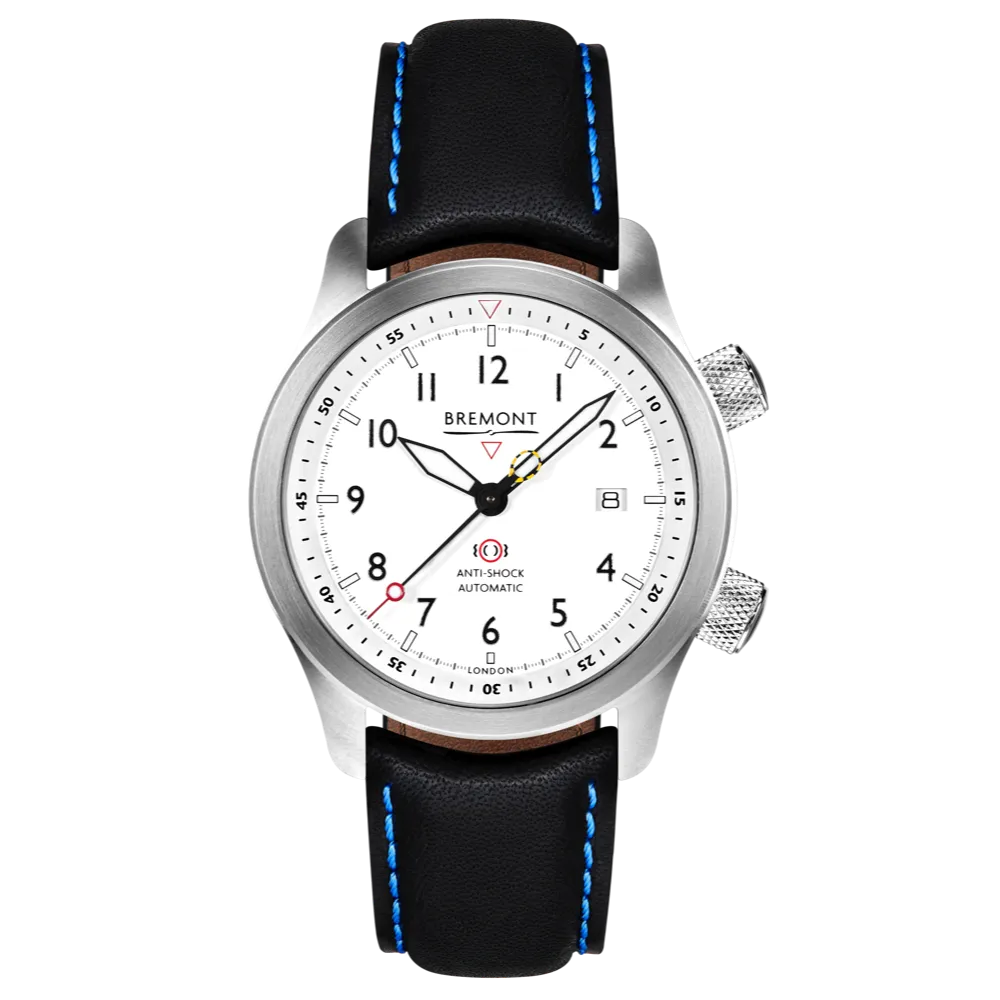 MBII Custom Stainless Steel, White Dial with Bronze Barrel & Open Case Back