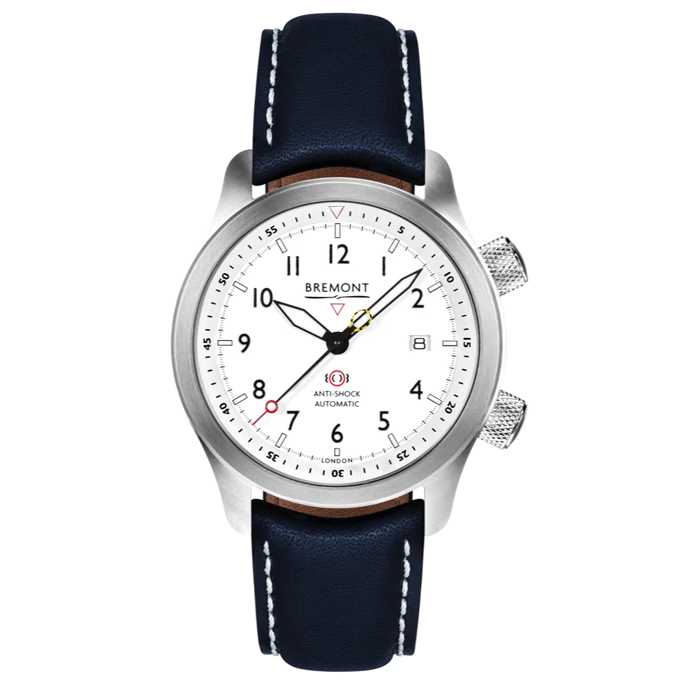 MBII Custom Stainless Steel, White Dial with Bronze Barrel & Open Case Back
