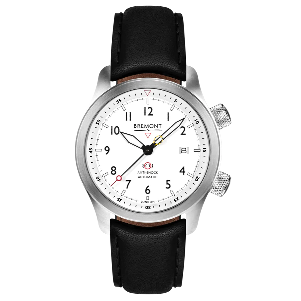 MBII Custom Stainless Steel, White Dial with Bronze Barrel & Open Case Back