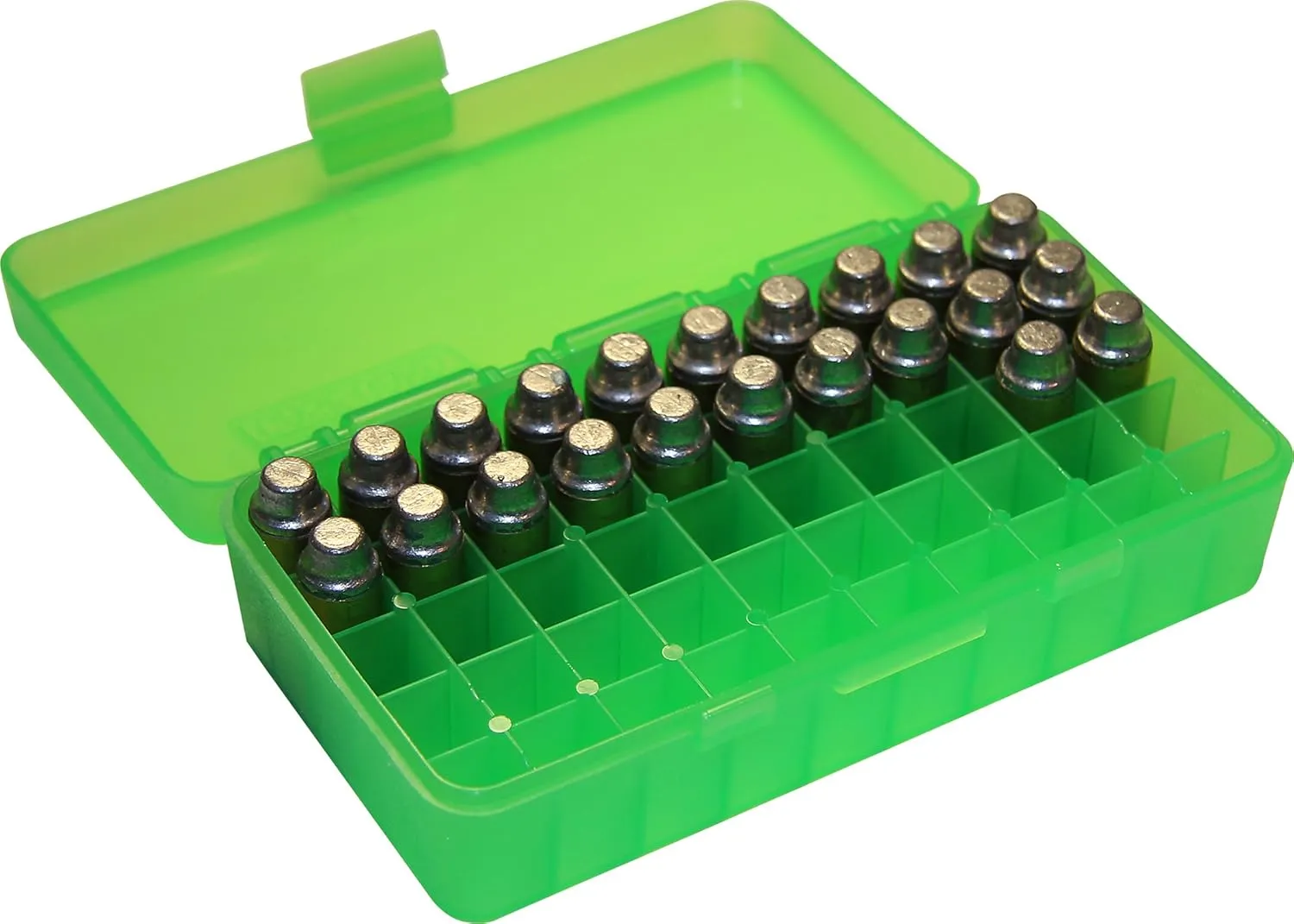 MTM 40/45/10MM Cal 50 Round Flip-Top Ammo Box