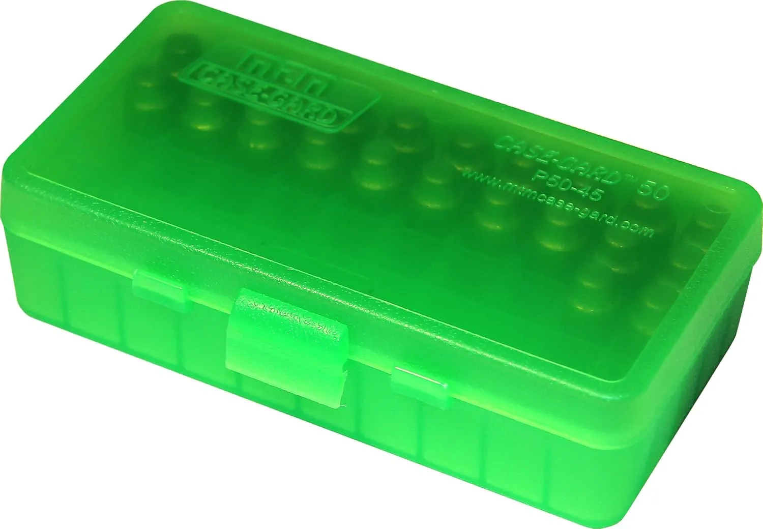 MTM 40/45/10MM Cal 50 Round Flip-Top Ammo Box