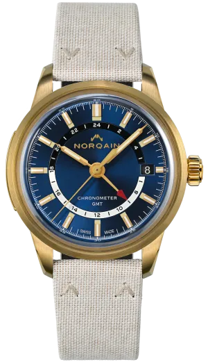 NOR Watch Freedom 6 GMT Bronze Midnight Blue Limited Edition