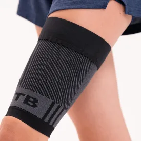 OS1st QS4 Compression Quad/Hamstring Sleeve with Iliotibial Band Brace for ITBS, hamstring pulls and weak quads and thighs