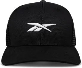 Reebok Vector Trucker Hat | Snapback | Adjustable | Baseball Cap | Everyday | Fitness | Retro | Classic |Sun Protection