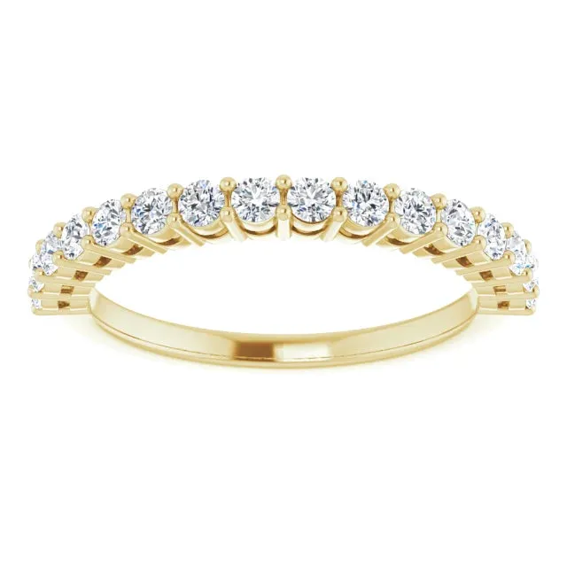Round Prong Anniversary Band