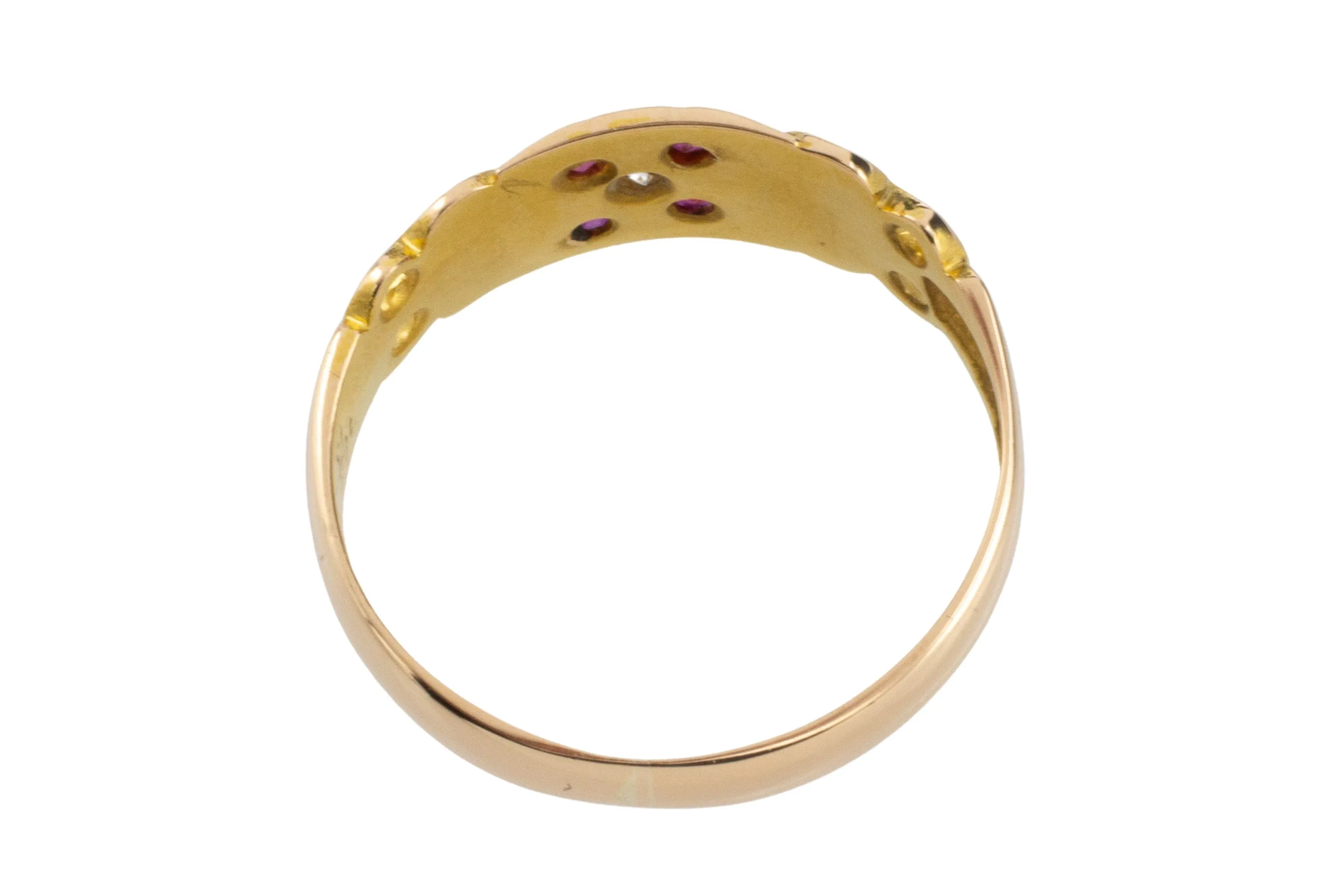 Ruby and diamond ring from 1907