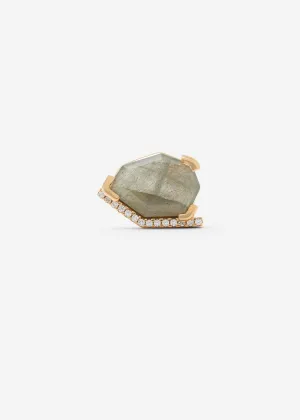 Slized Ring Maxi  |  Labradorite