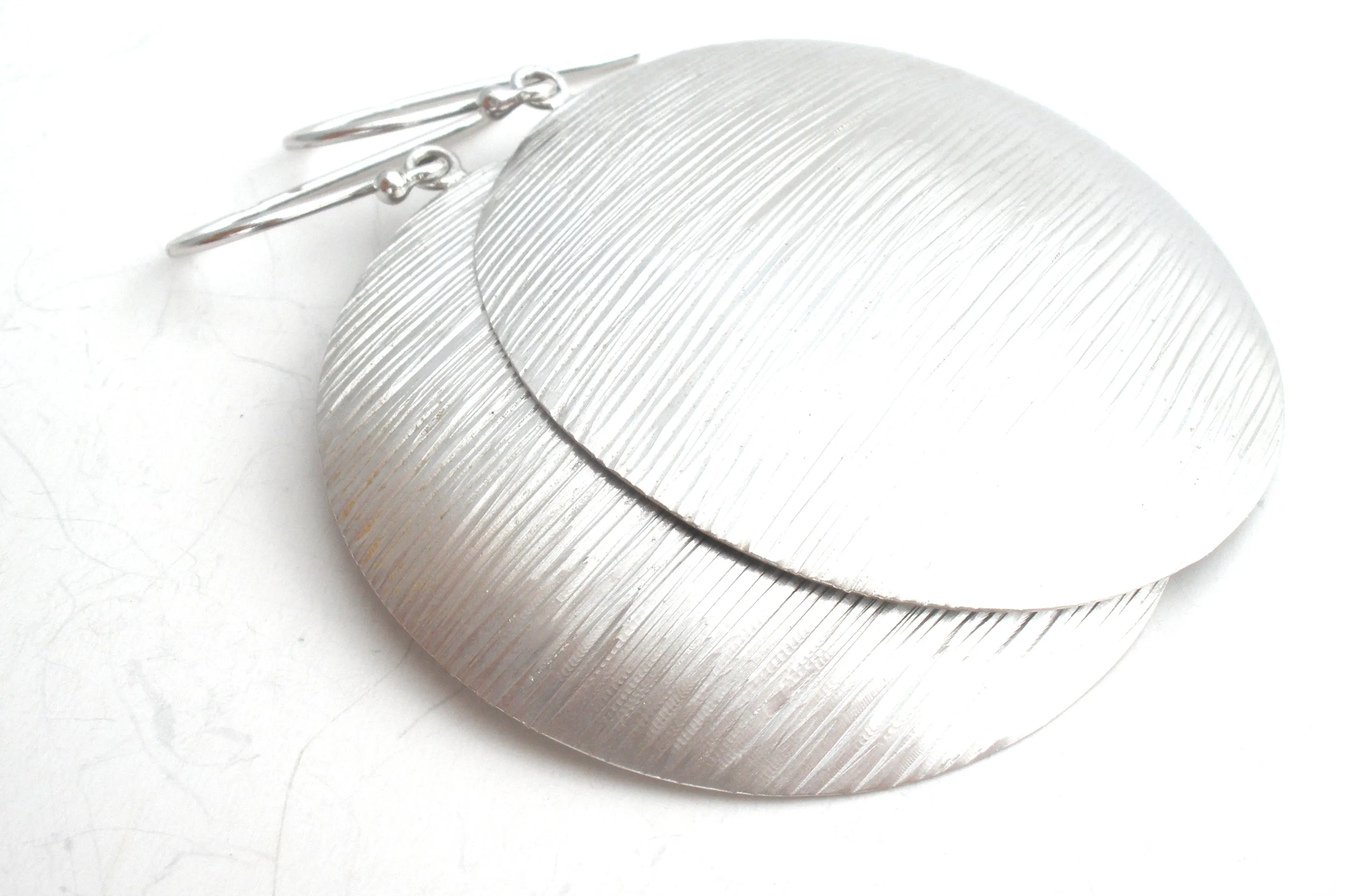 Sterling Silver Door Knocker Earrings