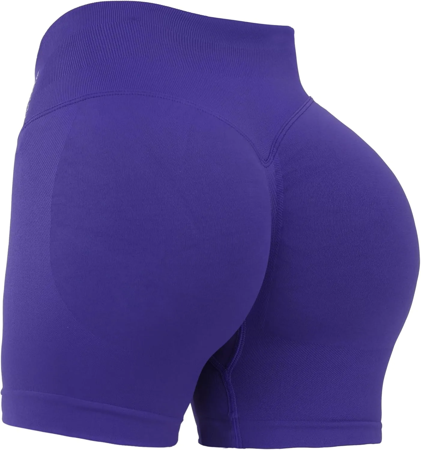 STUNNY Women Workout Impact Shorts Gym Shorts Scrunch Butt Lifting Seamless Shorts Waisted Contour