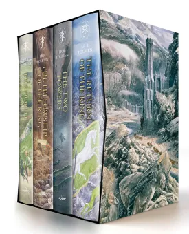 The Hobbit & The Lord of the Rings Illustrated by Alan Lee Box Set: Illustrated by Alan Lee Hardcover  October 14, 2025